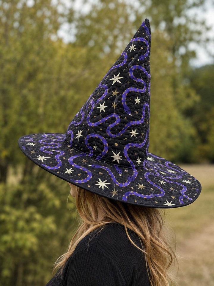Dark Magic Snake | Quilted Witch Hat