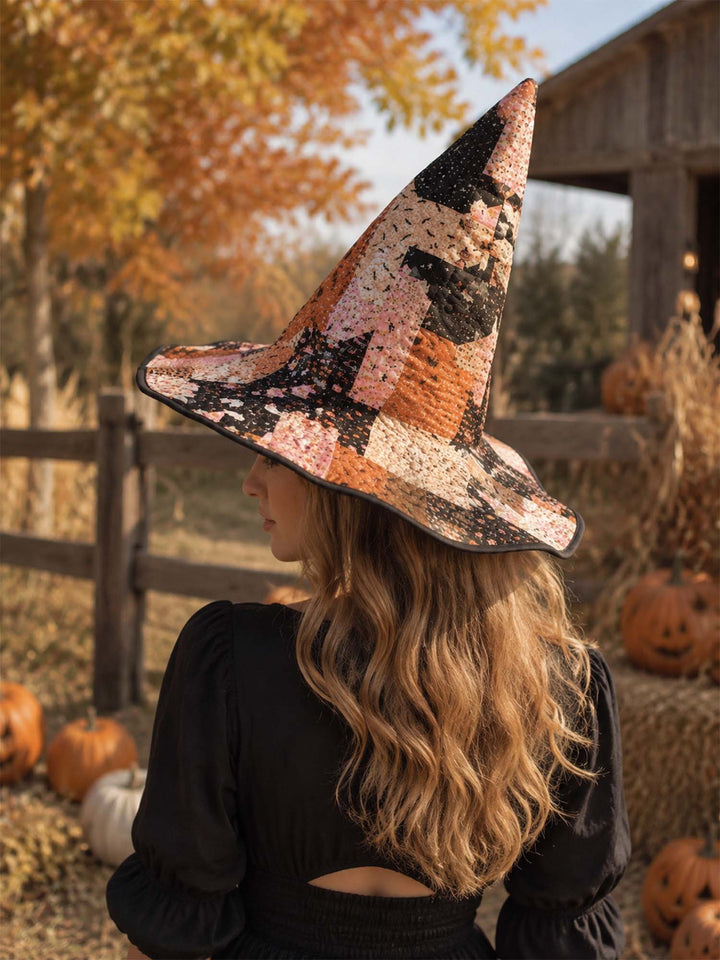 Cute Patchwork | Quilted Witch Hat