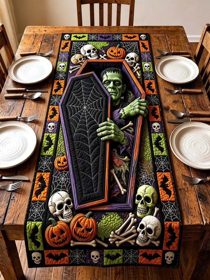 Autumn Cozy Path | Quilted Table Runner