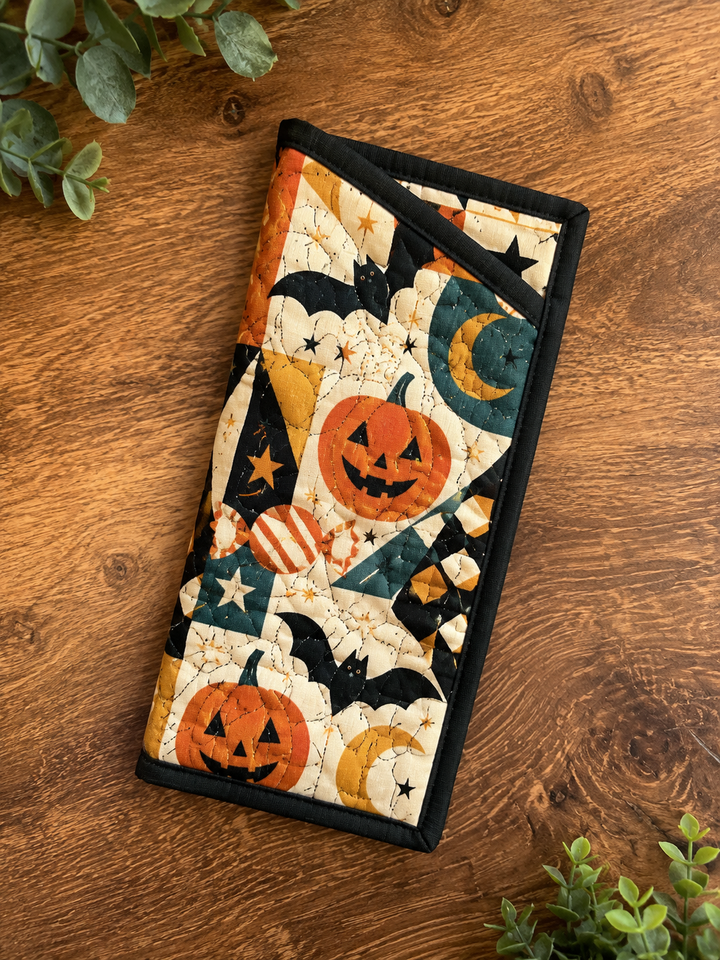 Pumpkin Patch | Quilted Eyeglass Case