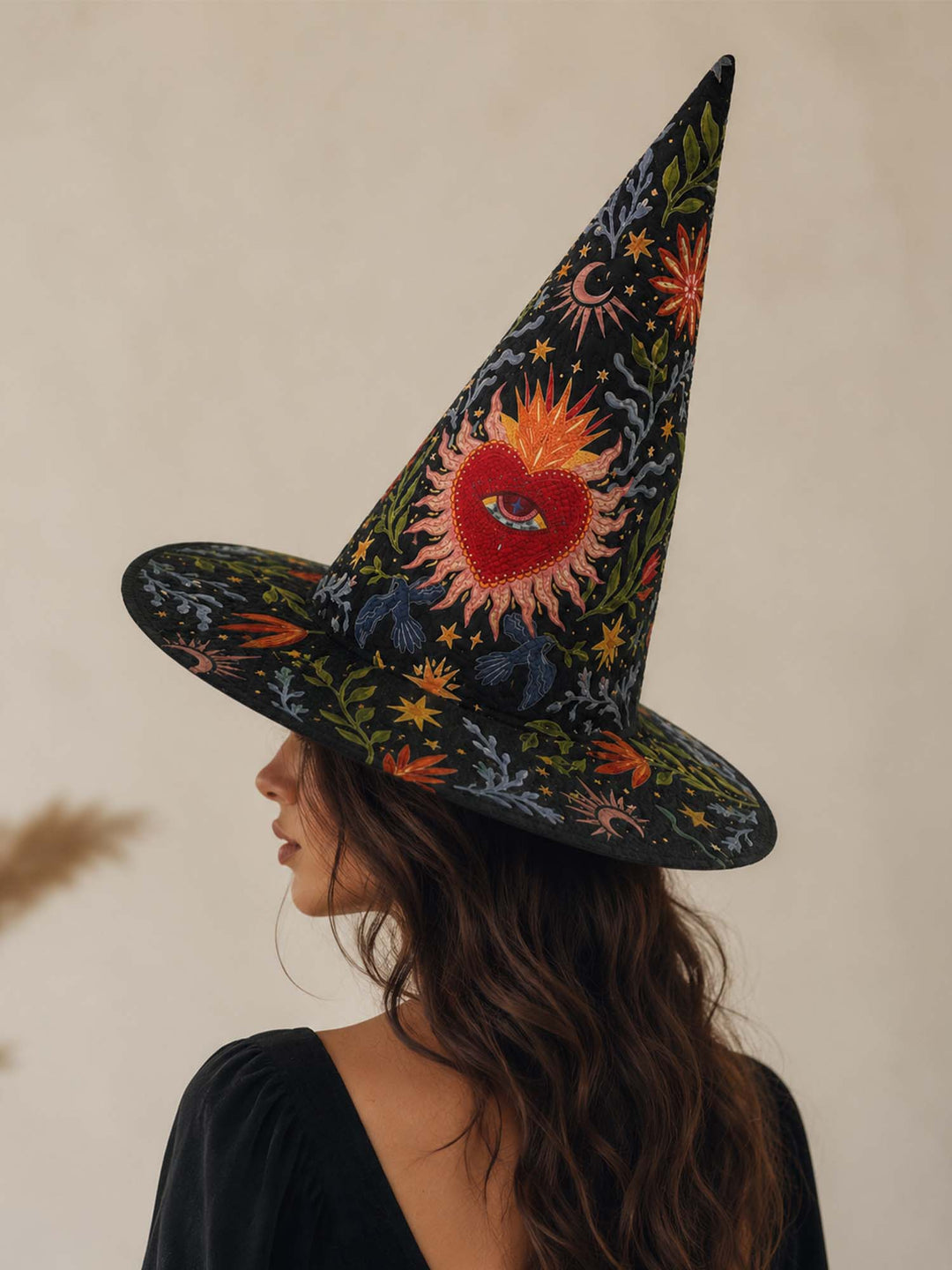 Sacred Heart | Quilted Witch Hat