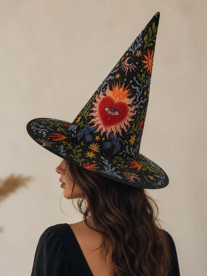 Sacred Heart | Quilted Witch Hat