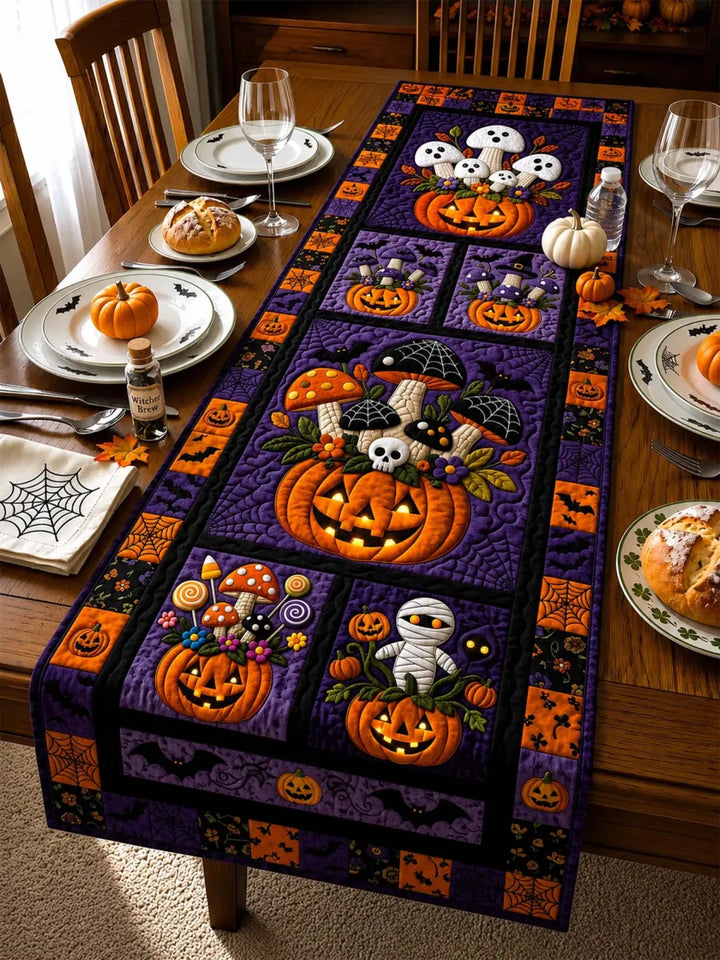Autumn Cozy Path | Quilted Table Runner