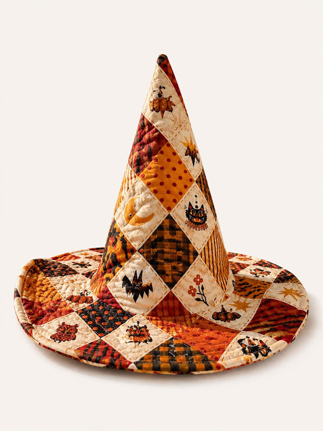 Vintage Patchwork | Quilted Witch Hat