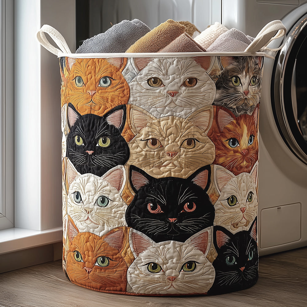 Cat Tails | Laundry Basket