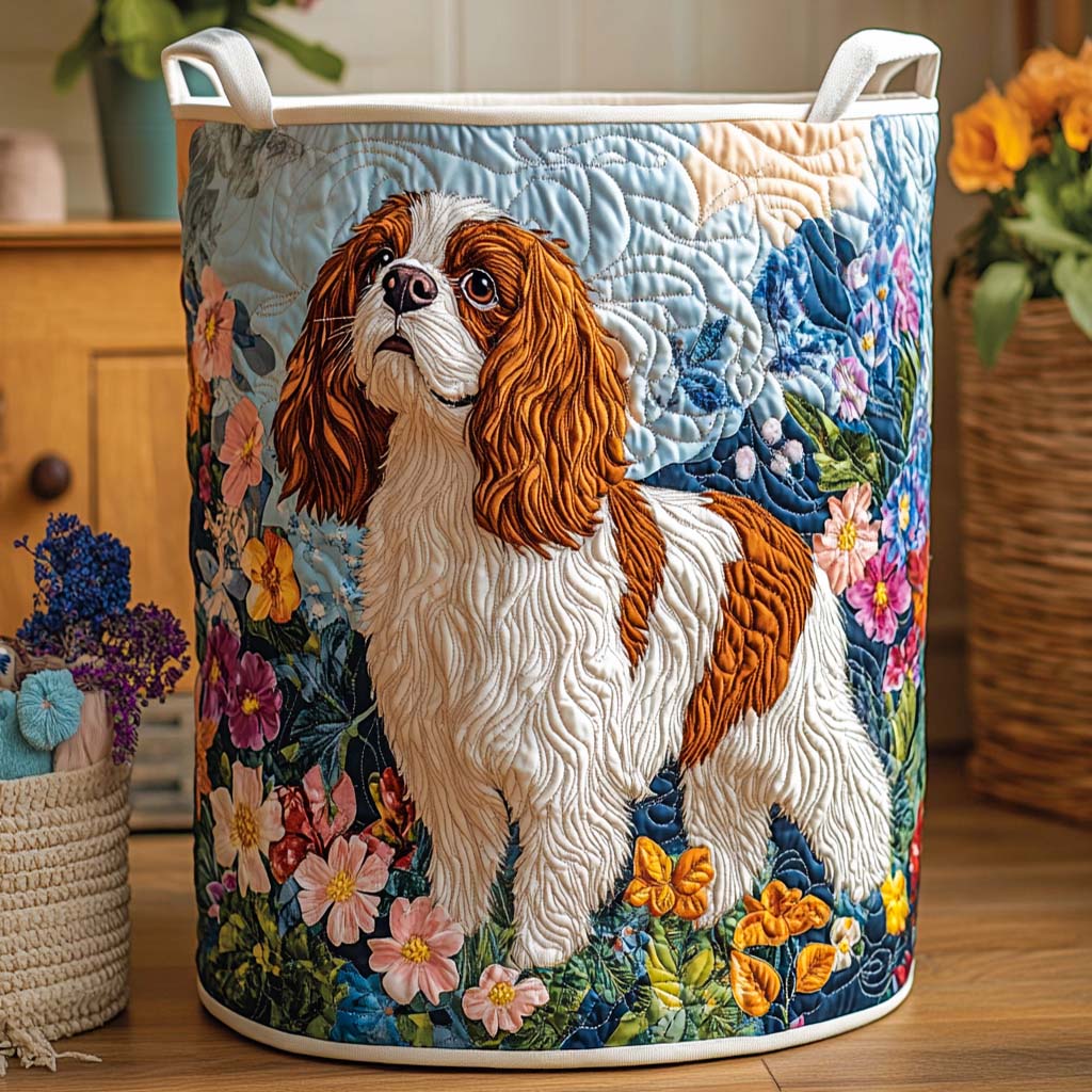 Floral Field Stroll | Laundry Basket