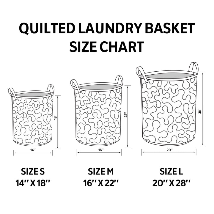 Naomi Forest | Quilted Laundry Basket