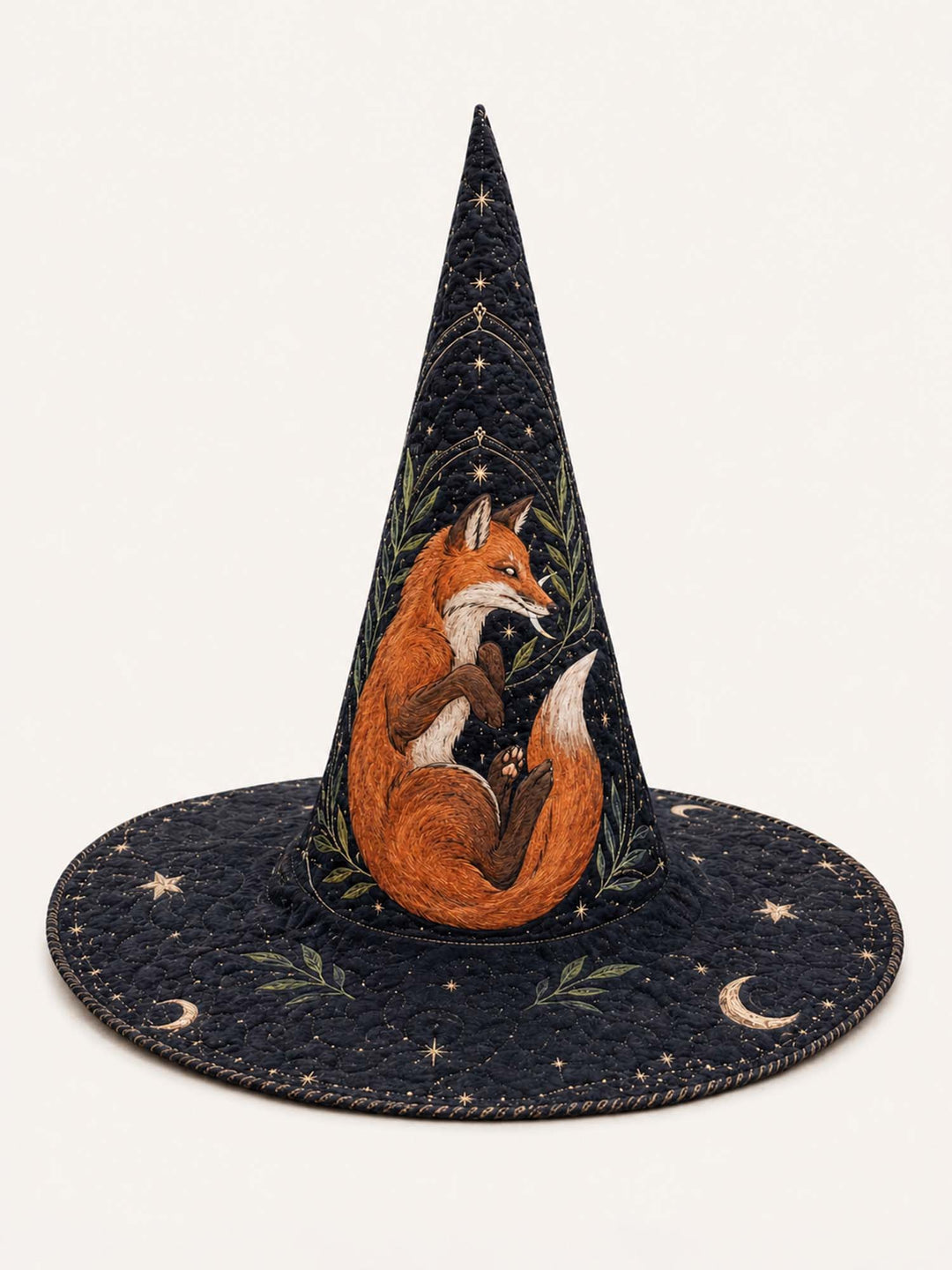 Enchanted Fox | Quilted Witch Hat
