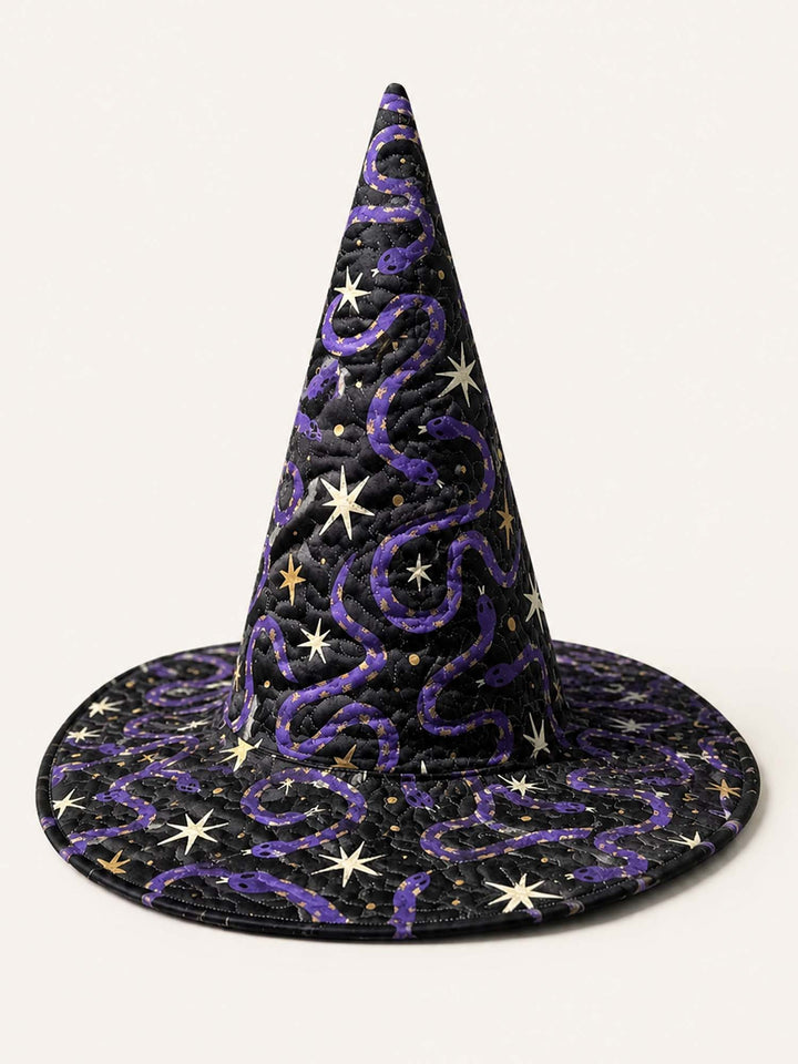 Dark Magic Snake | Quilted Witch Hat