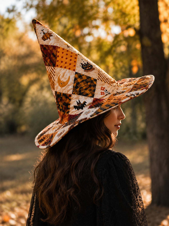 Vintage Patchwork | Quilted Witch Hat