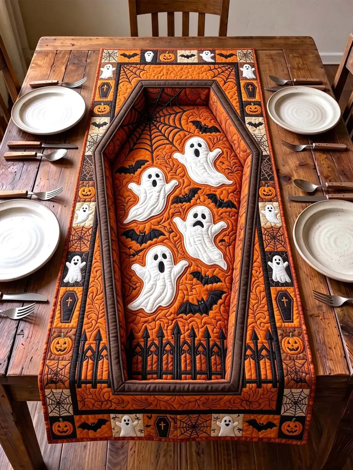 Autumn Cozy Path | Quilted Table Runner