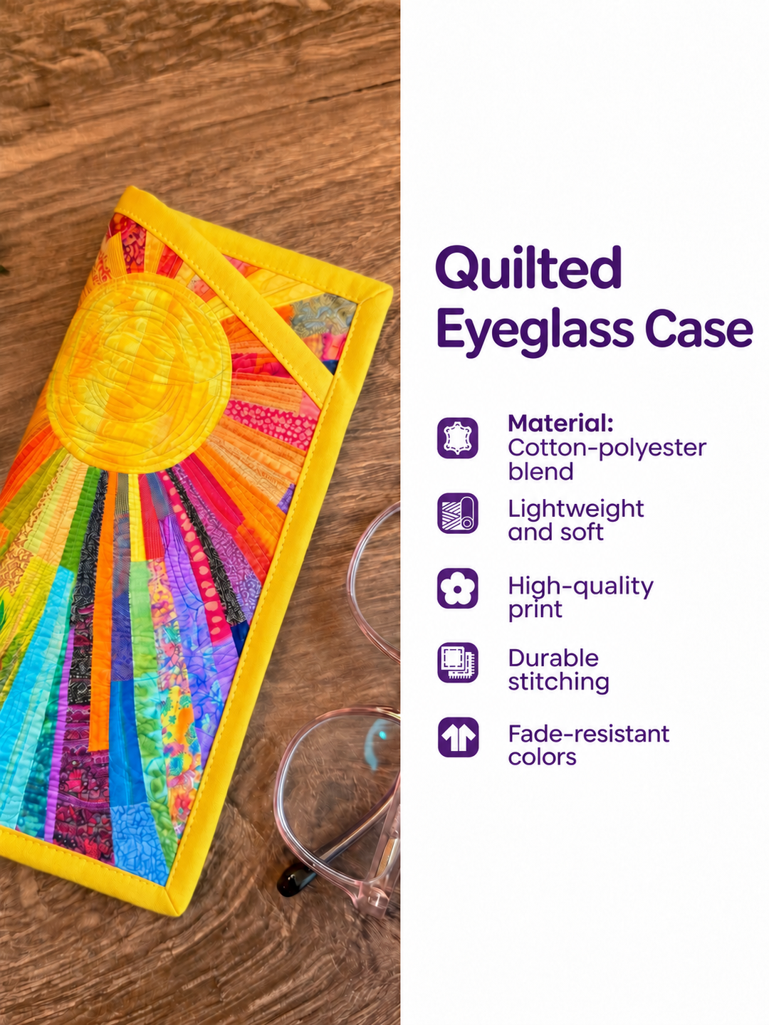 Puppy Costume | Quilted Eyeglass Case