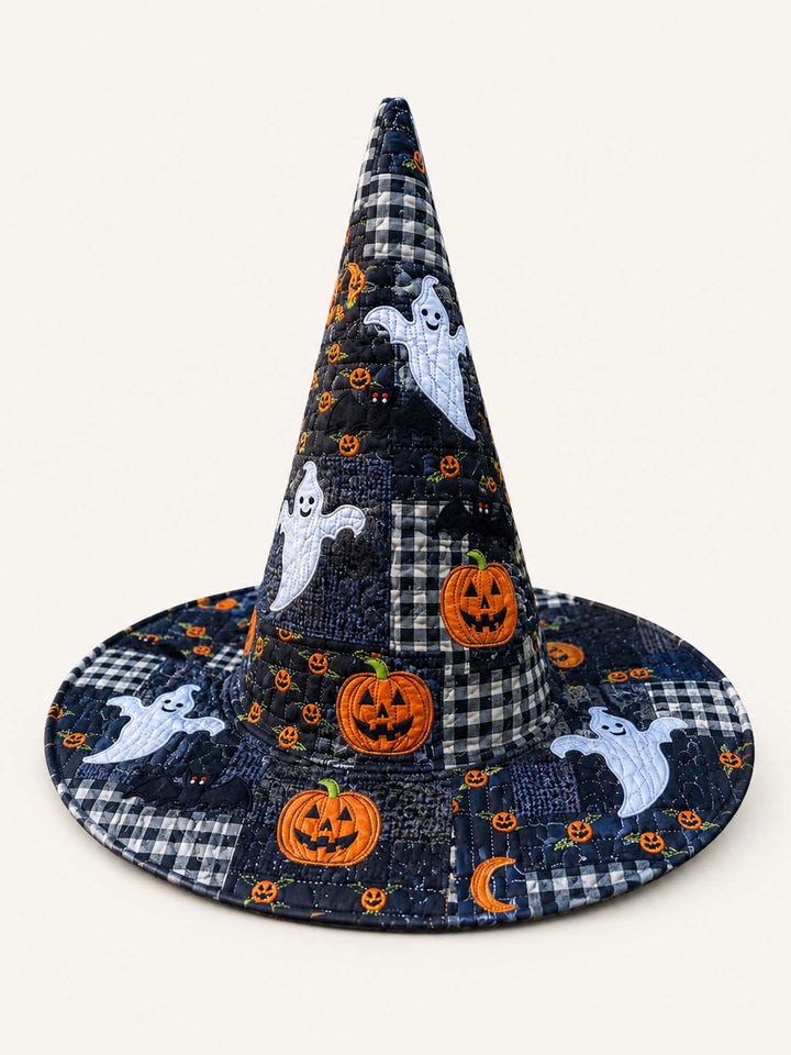 Spooky Ghost | Quilted Witch Hat