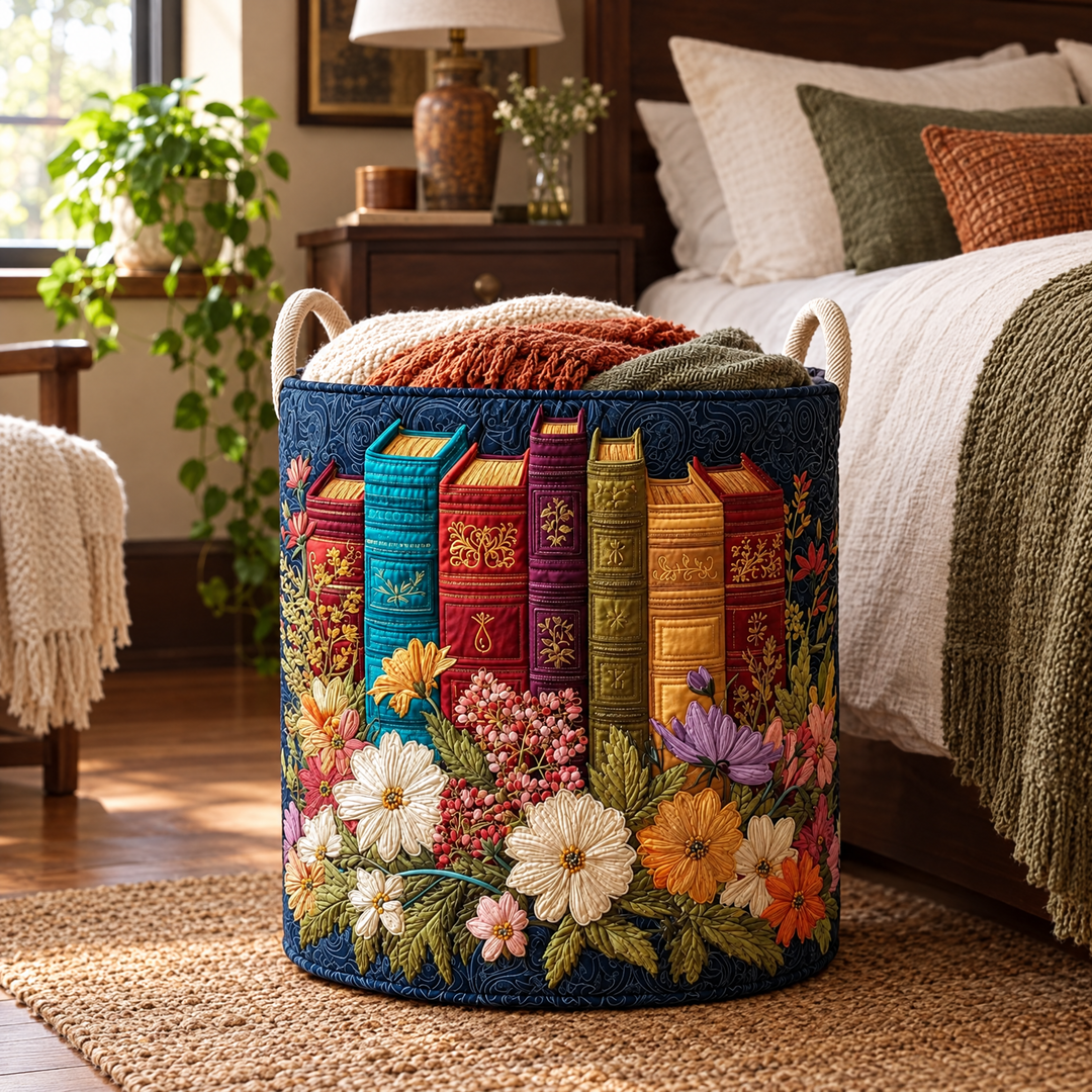 Classic Style | Quilted Laundry Basket