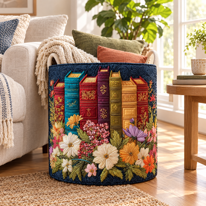 Classic Style | Quilted Laundry Basket