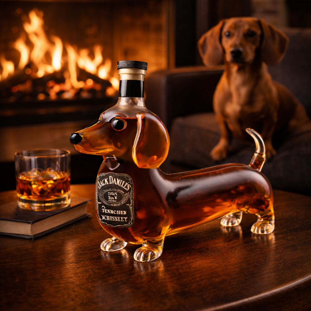 Dachshund Whiskey Decanter