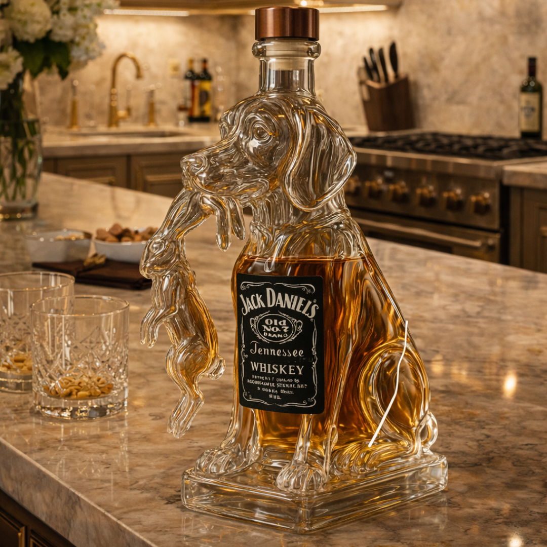 Dog Whiskey Decanter