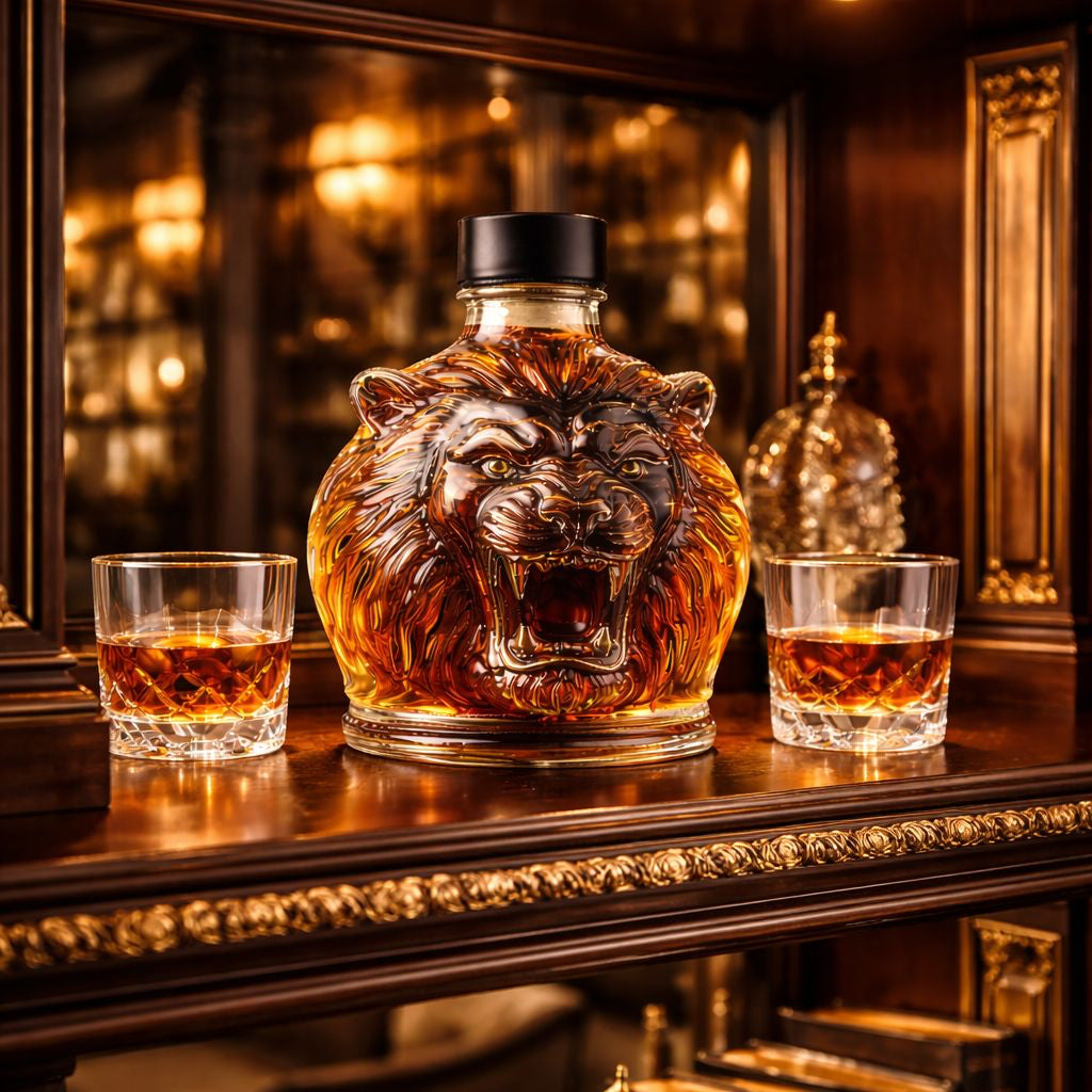 Lion Whiskey Decanter