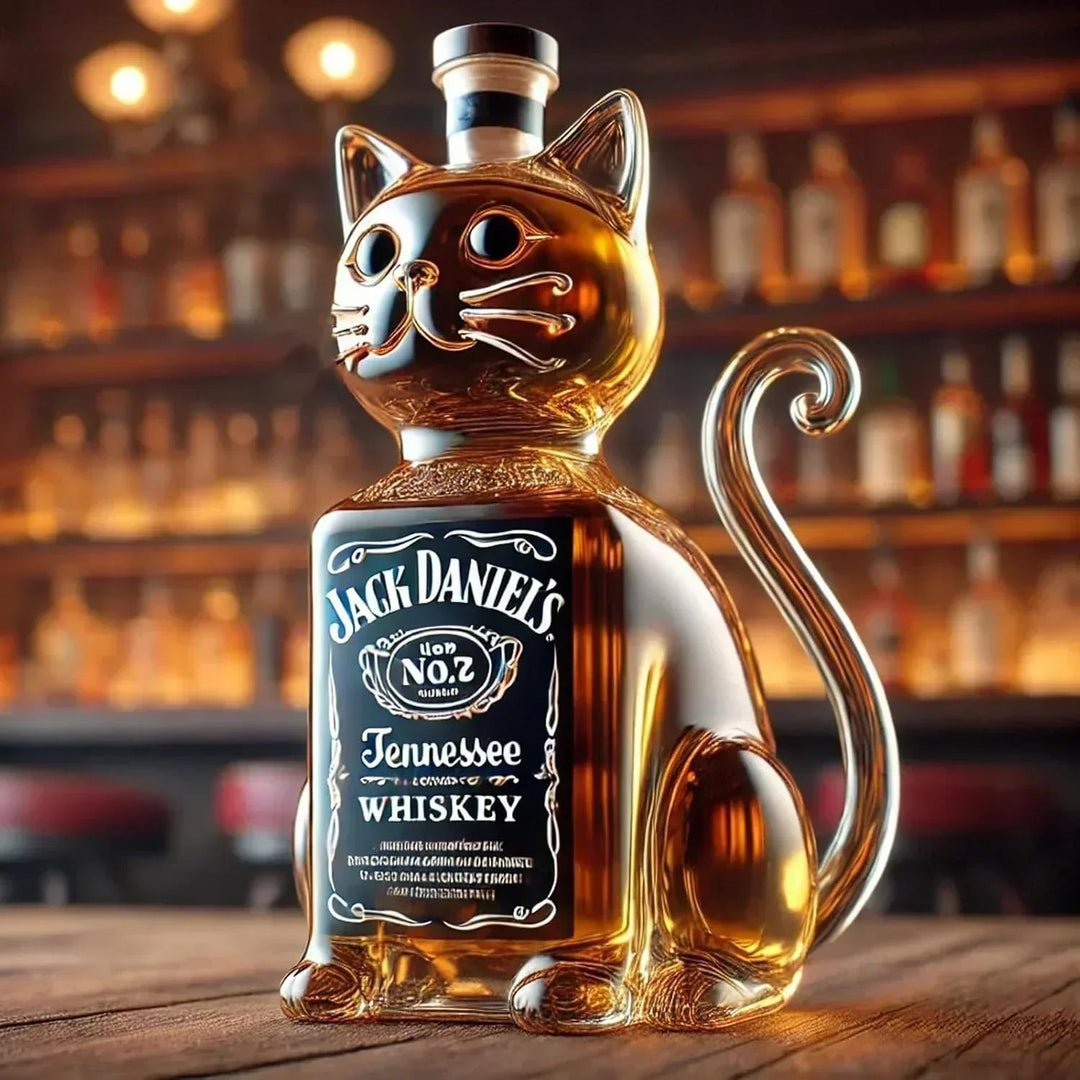 Cat Whiskey Decanter