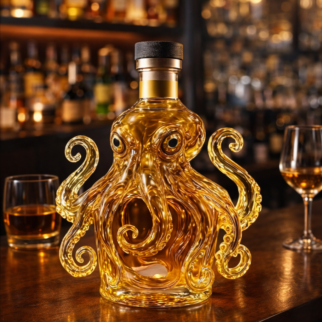Octopus Whiskey Decanter