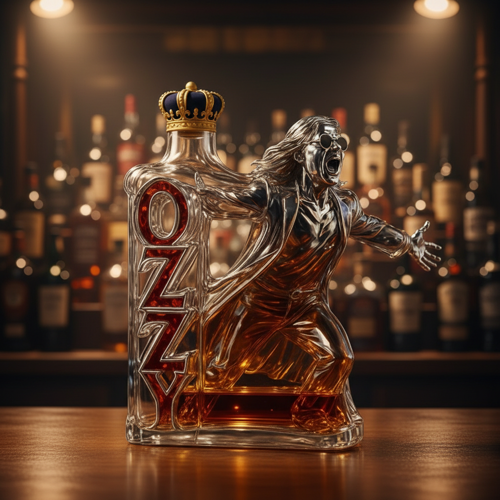 Eternal Scream Whiskey Decanter