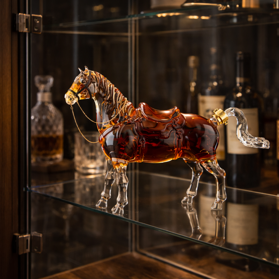 Horse Whiskey Decanter
