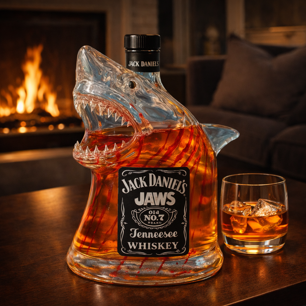 Shark Whiskey Decanter