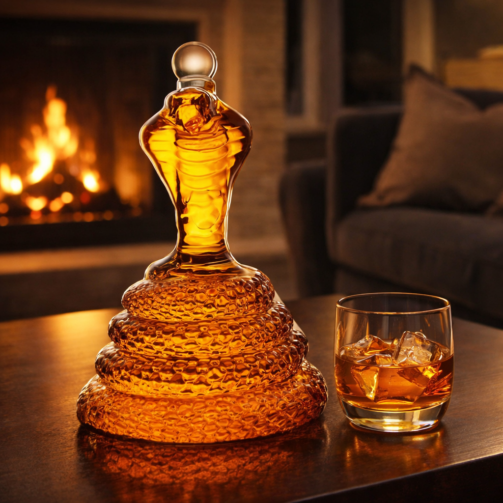 Cobra Whiskey Decanter