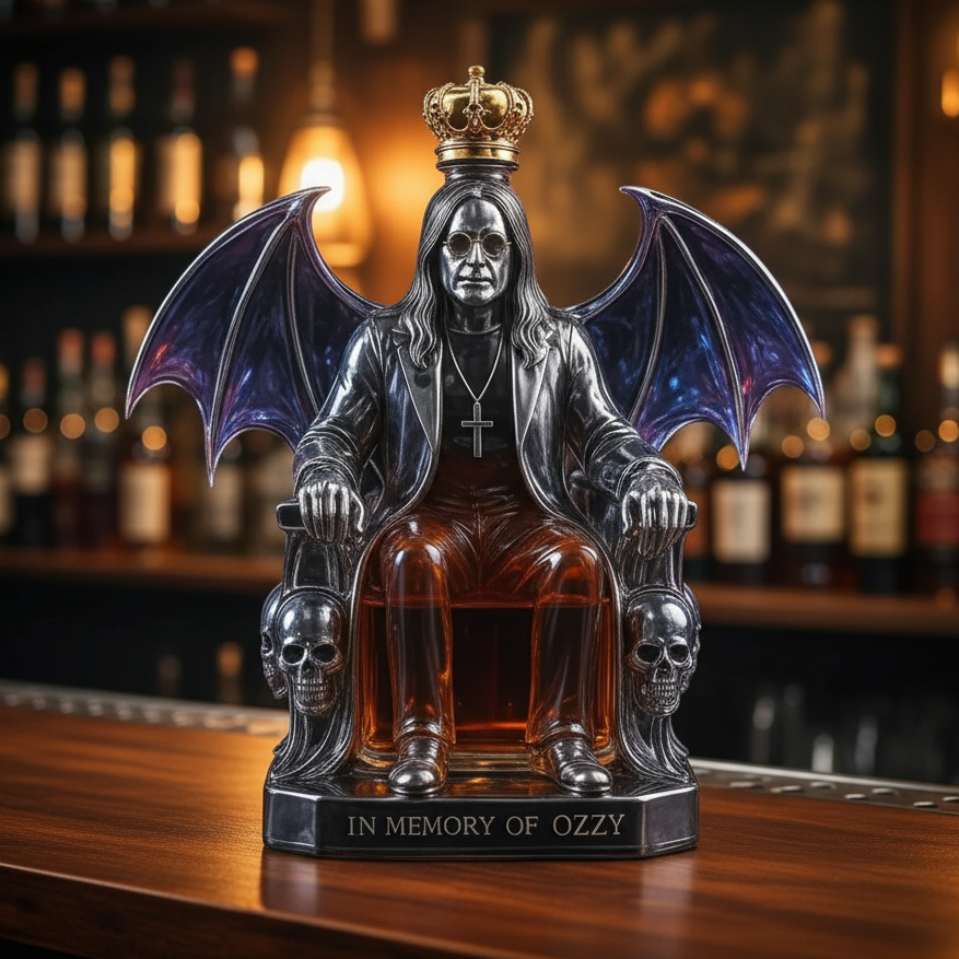 Ozzy Osbourne Whiskey Decanter