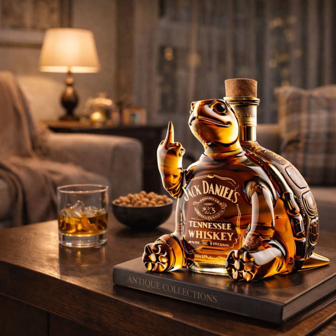 Turtle Whiskey Decanter