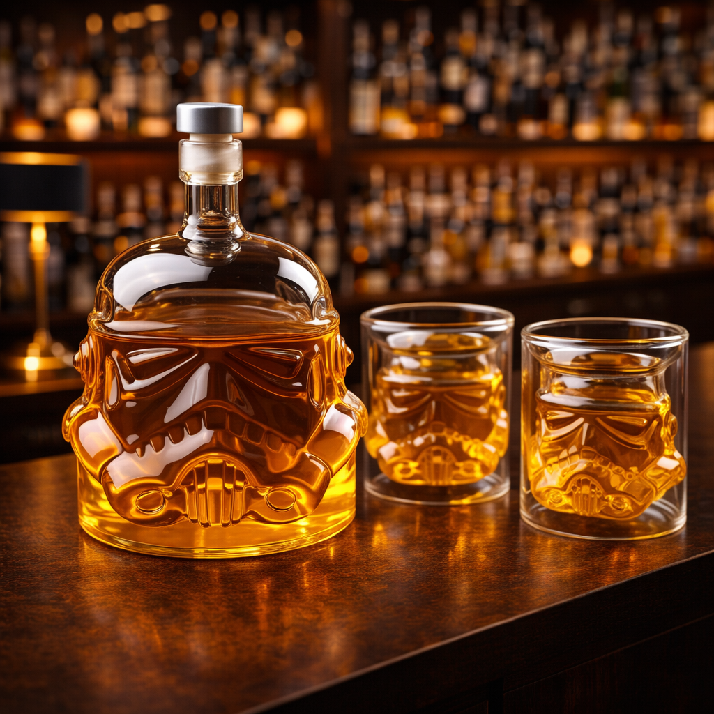 Decanter & Glasses Set | Whiskey Barware
