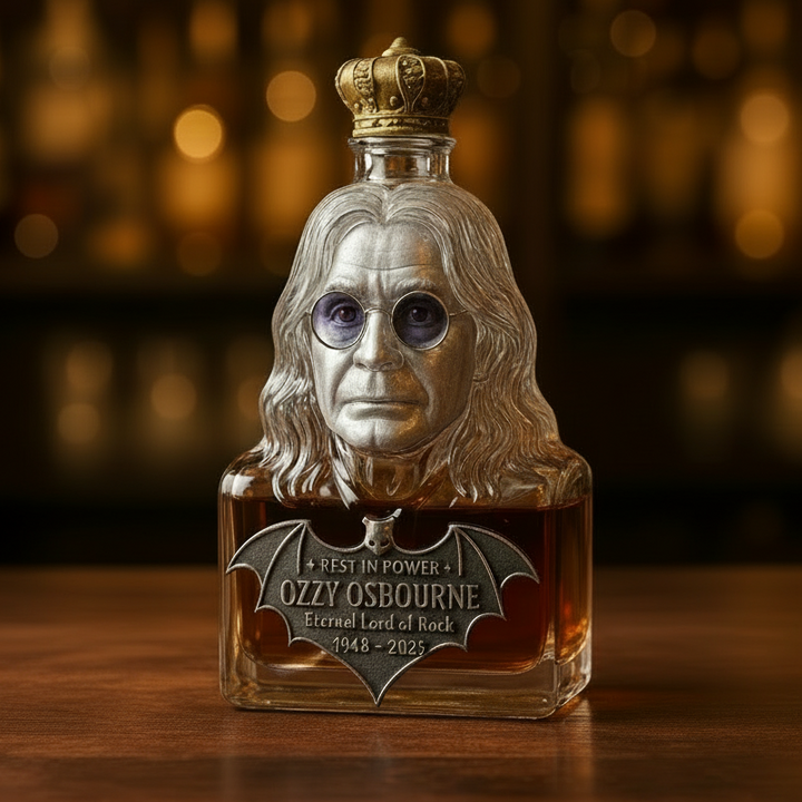 Ozzy Tribute Whiskey Decanter