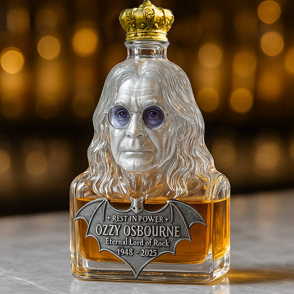 Ozzy Tribute Whiskey Decanter