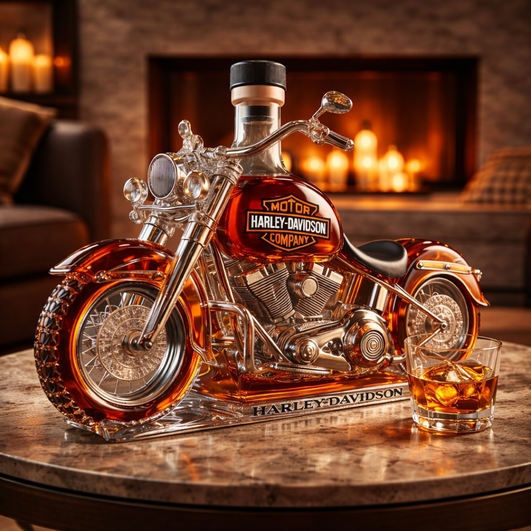 Harley-Davidson Whiskey Decanter