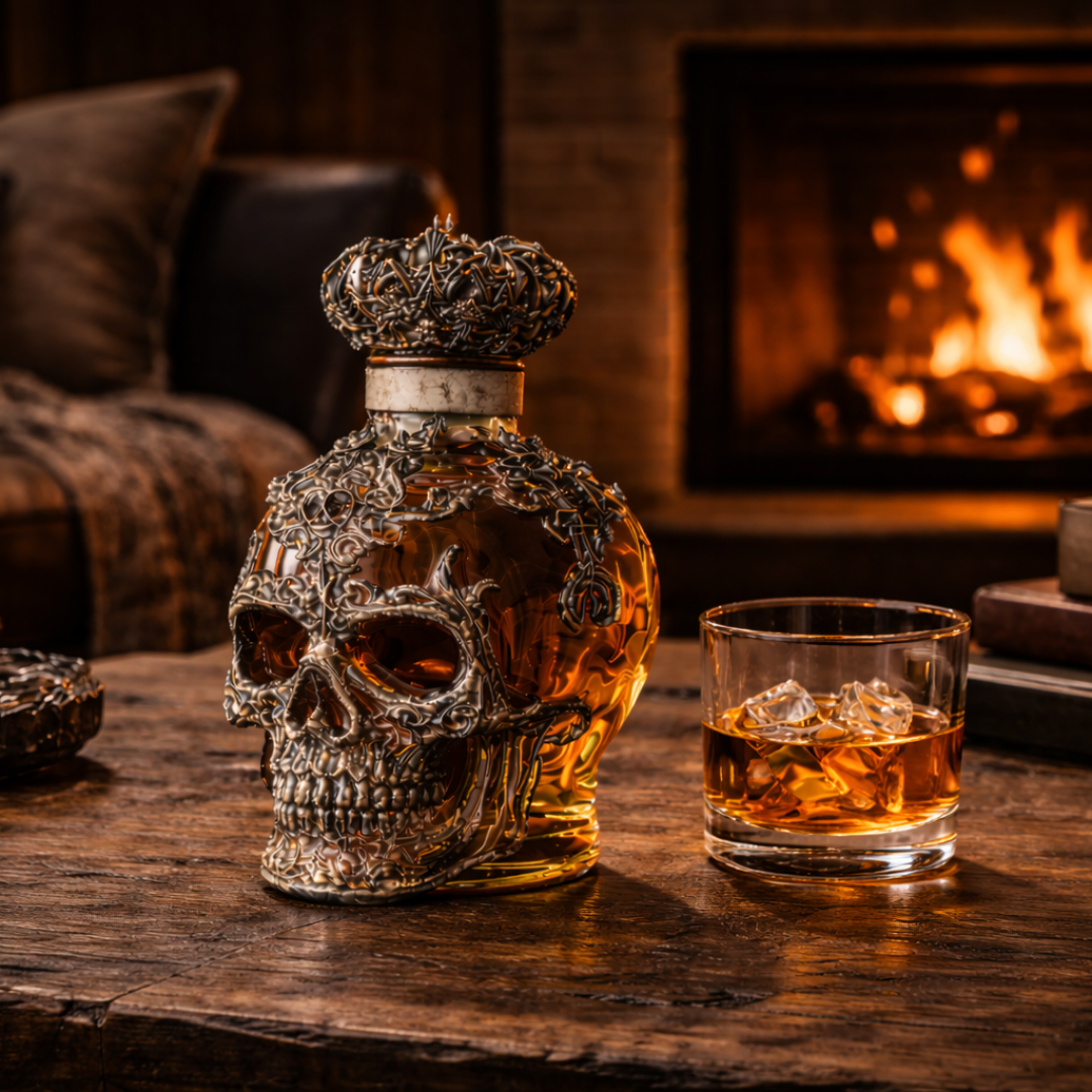 Skull Whiskey Decanter