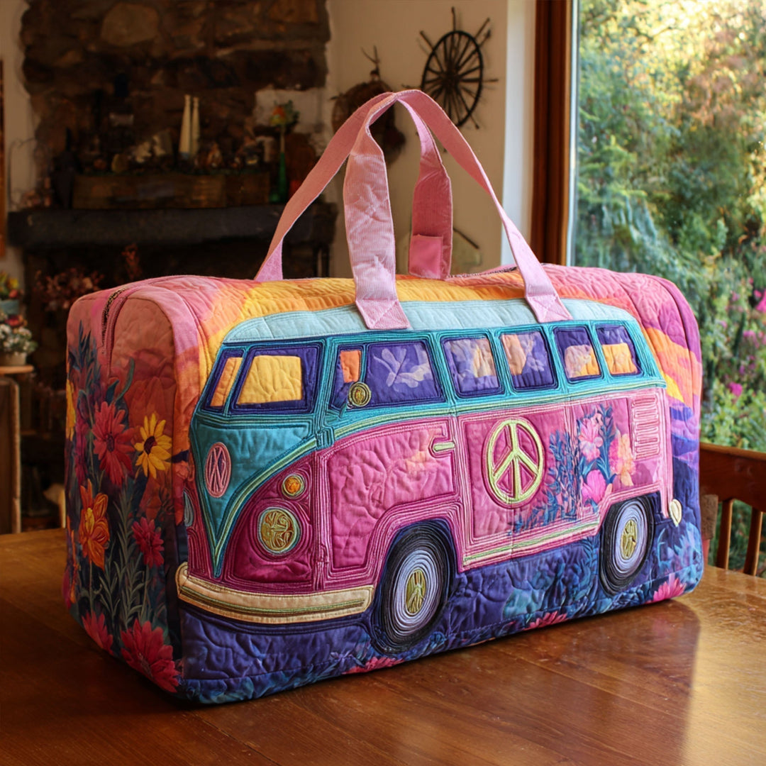 Free Rider | Quilted Weekender Travel Bag