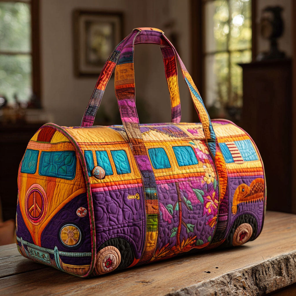 Timeless Traveler | Quilted Weekender Travel Bag