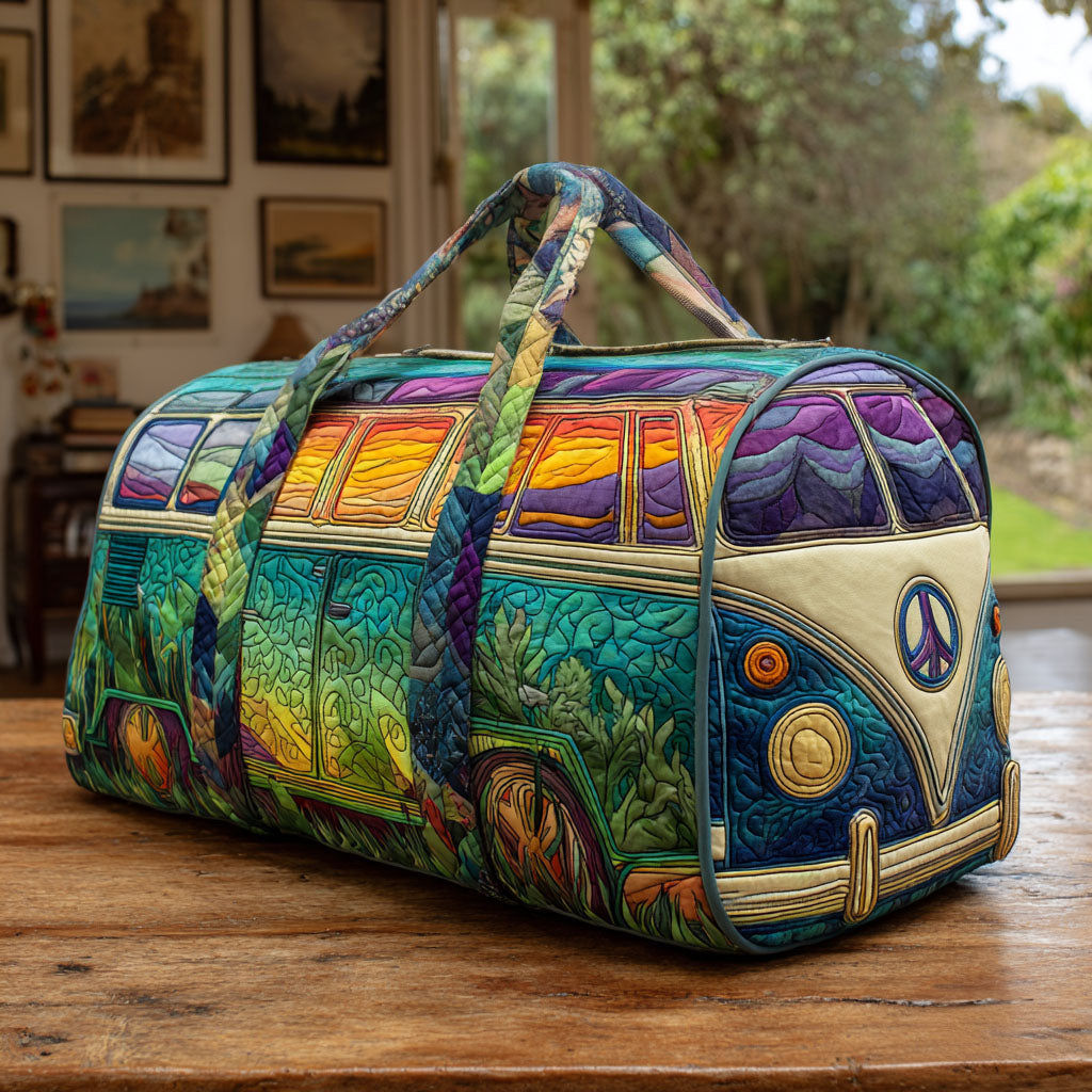 Vintage Mood | Quilted Weekender Travel Bag