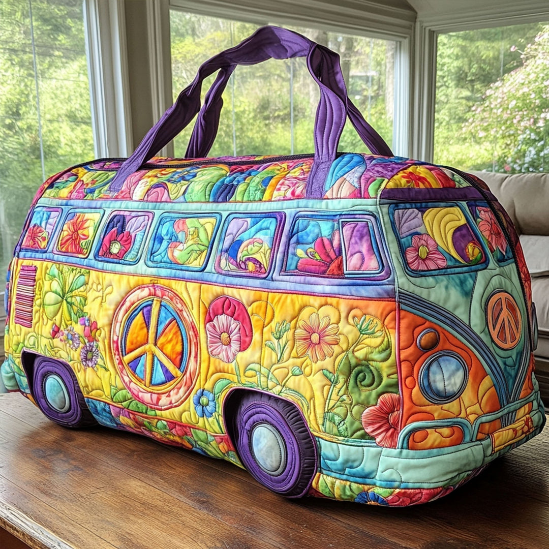 Nomad Charm | Quilted Weekender Travel Bag