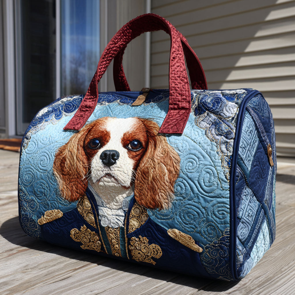 Royal Spaniel | Quilted Weekender Travel Bag