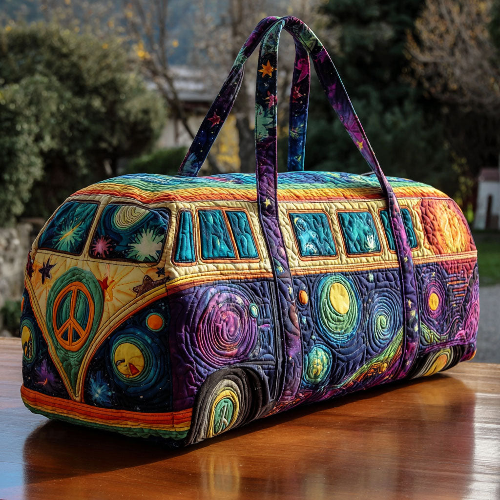 Winding Trails | Quilted Weekender Travel Bag