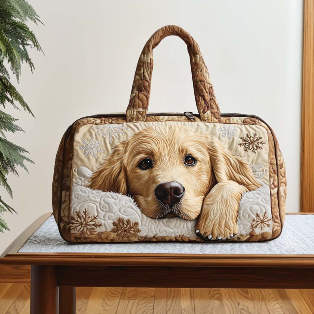 Smiling Sun | Quilted Weekender Travel Bag