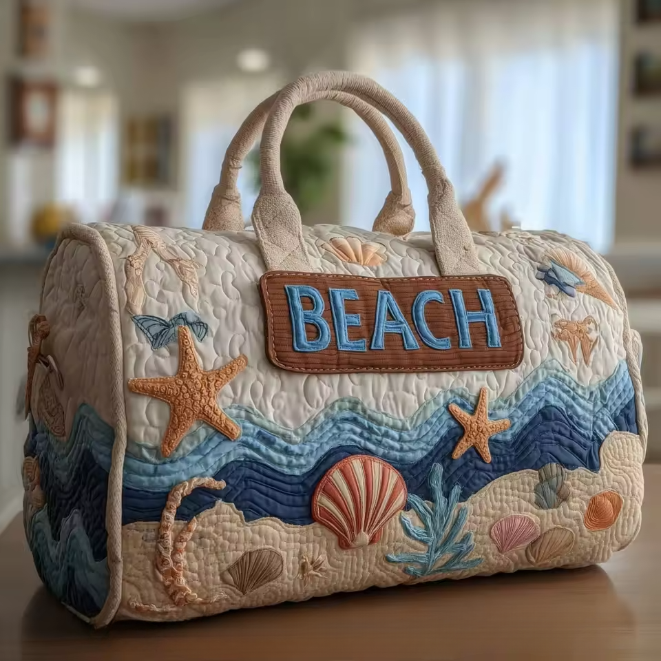 Selene | Soft Quilted Weekender Bag