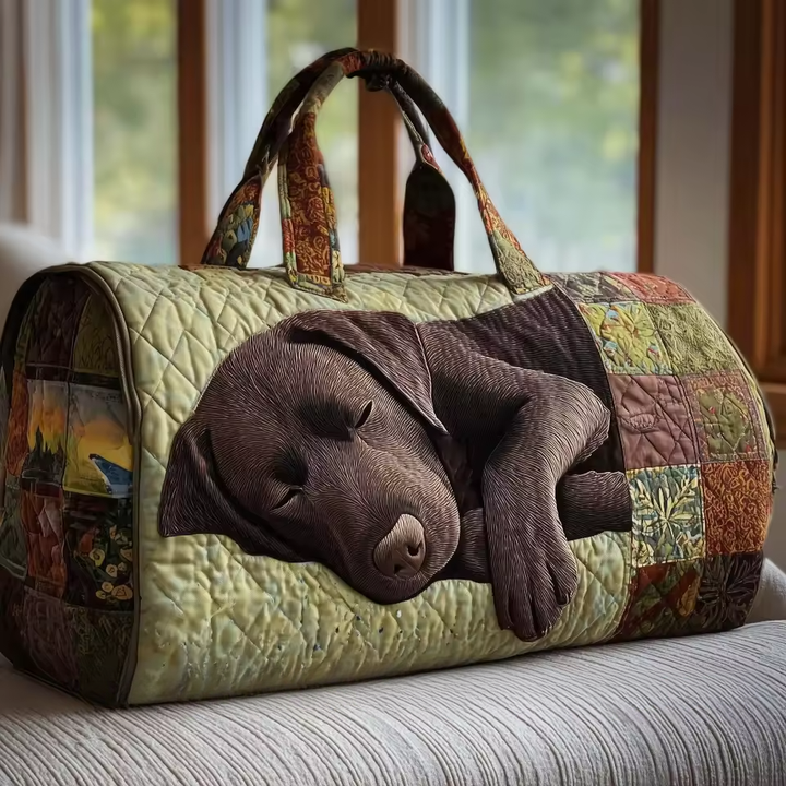 Edna | Soft Quilted Weekender Bag