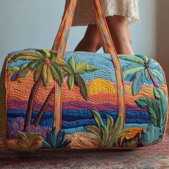 Adelaida | Soft Quilted Weekender Bag