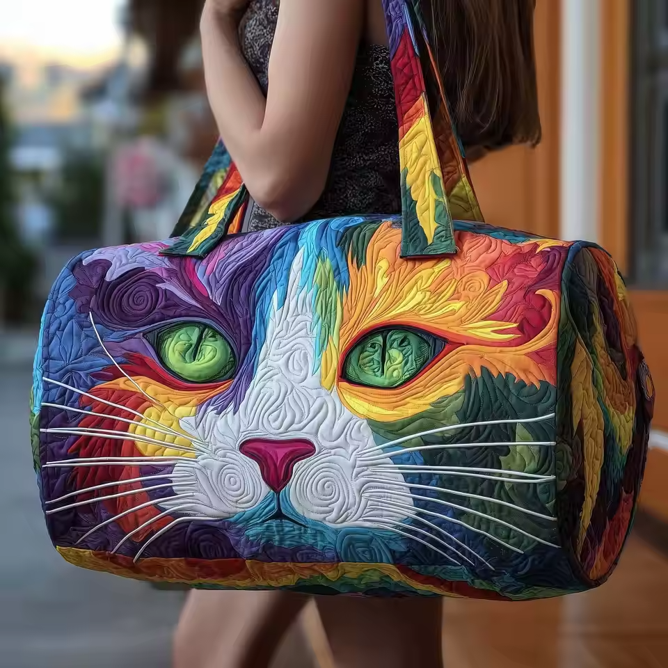 Greta | Soft Quilted Weekender Bag