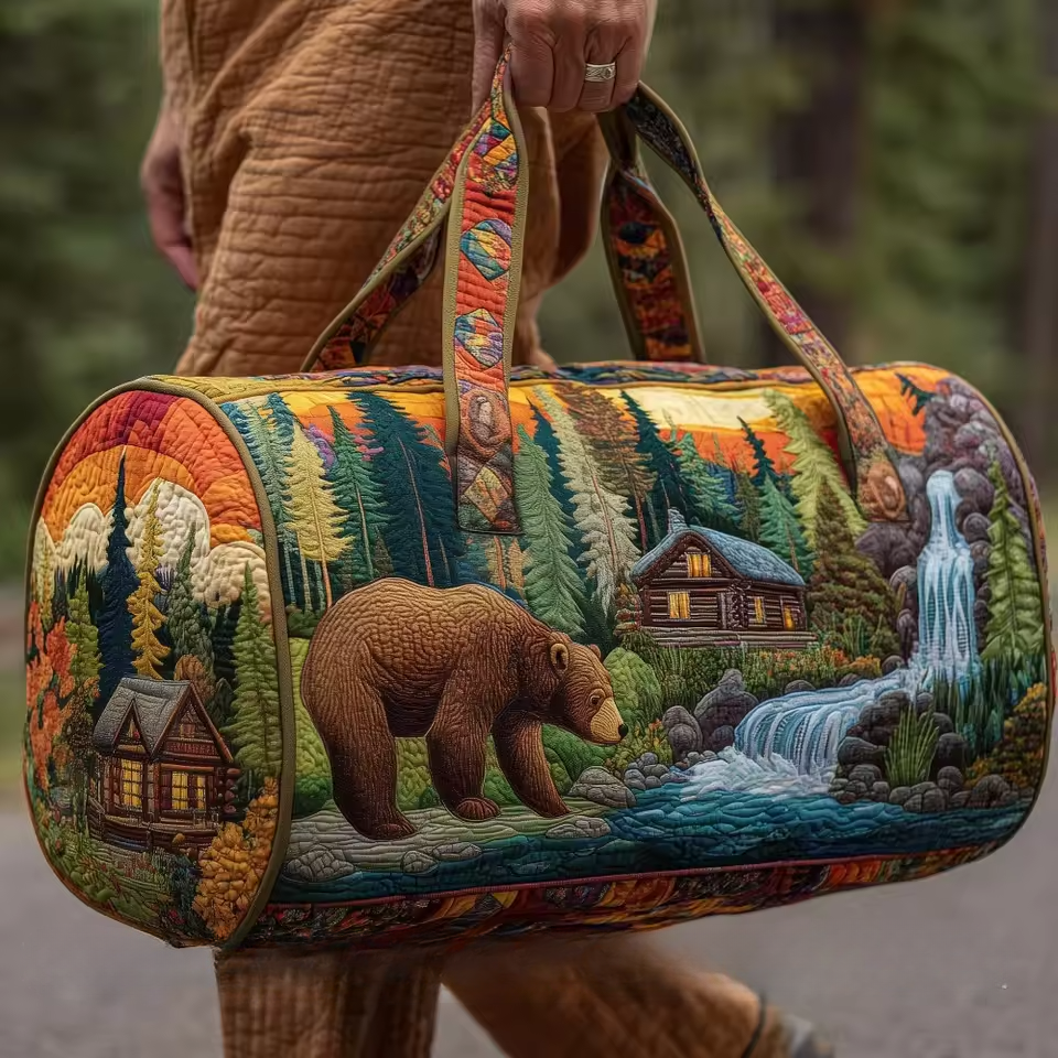 Macie | Soft Quilted Weekender Bag