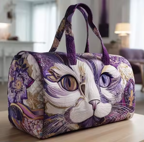 Catherine | Soft Quilted Weekender Bag