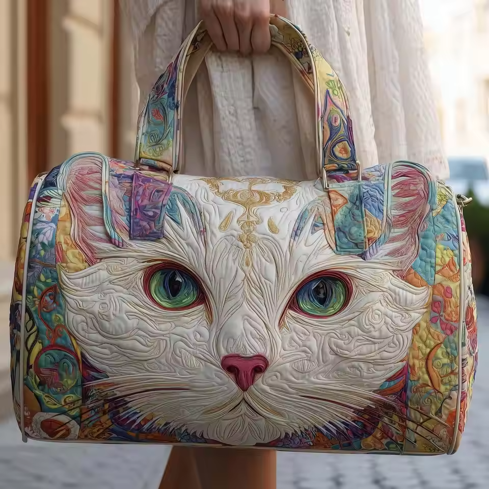 Tatiana | Soft Quilted Weekender Bag