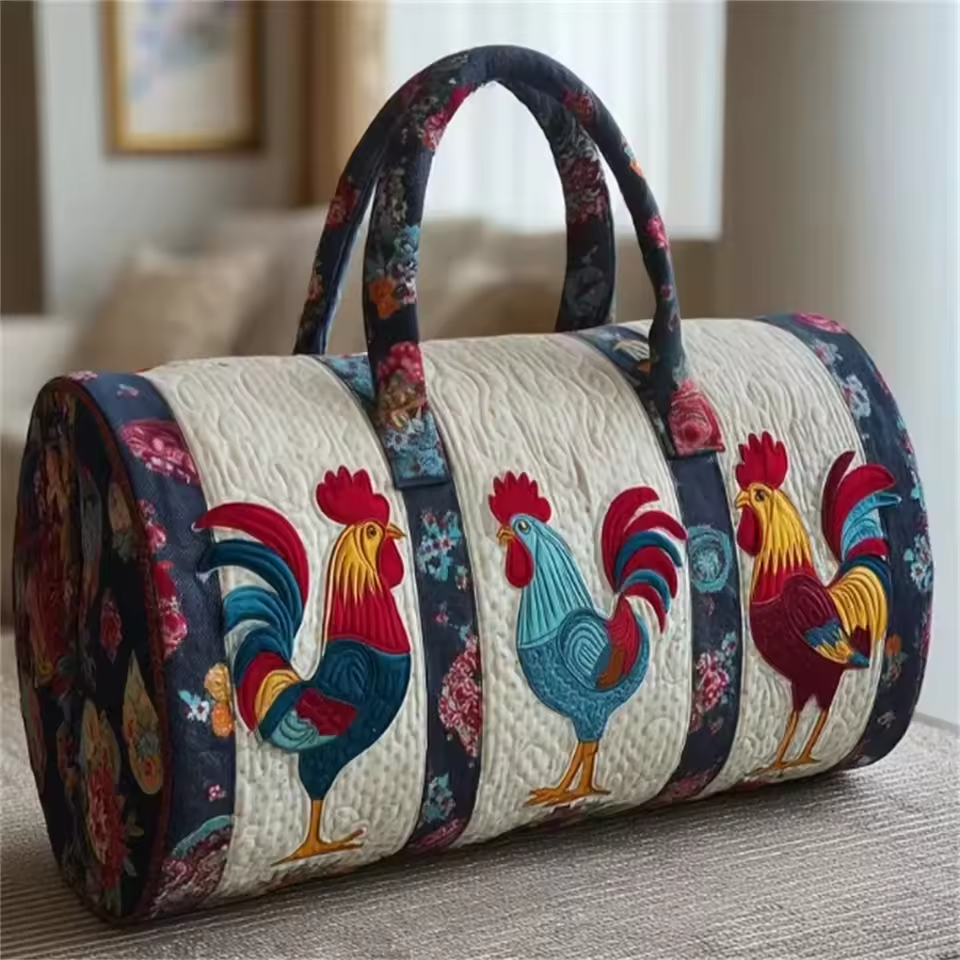 Diane | Soft Quilted Weekender Bag